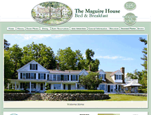 Tablet Screenshot of maguirehouse.com